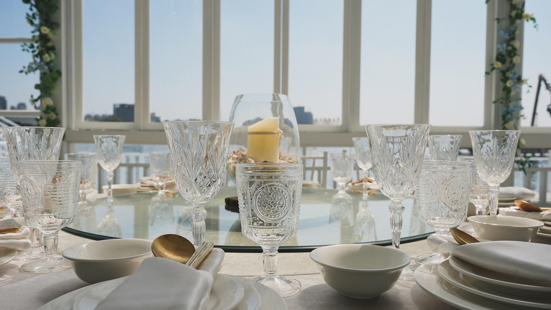 home06 玄饌位於台南安平,是南部唯一的海景宴會館